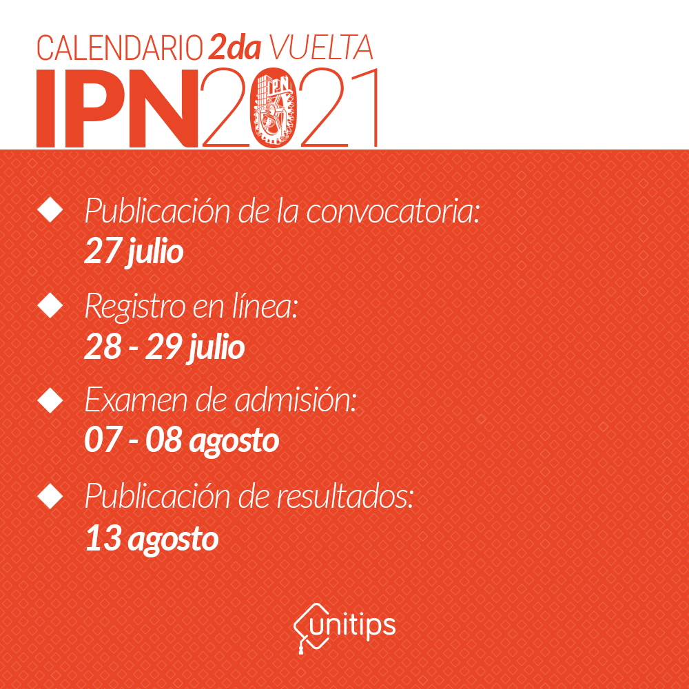 Convocatoria Ipn 2021 Segunda Vuelta 2798